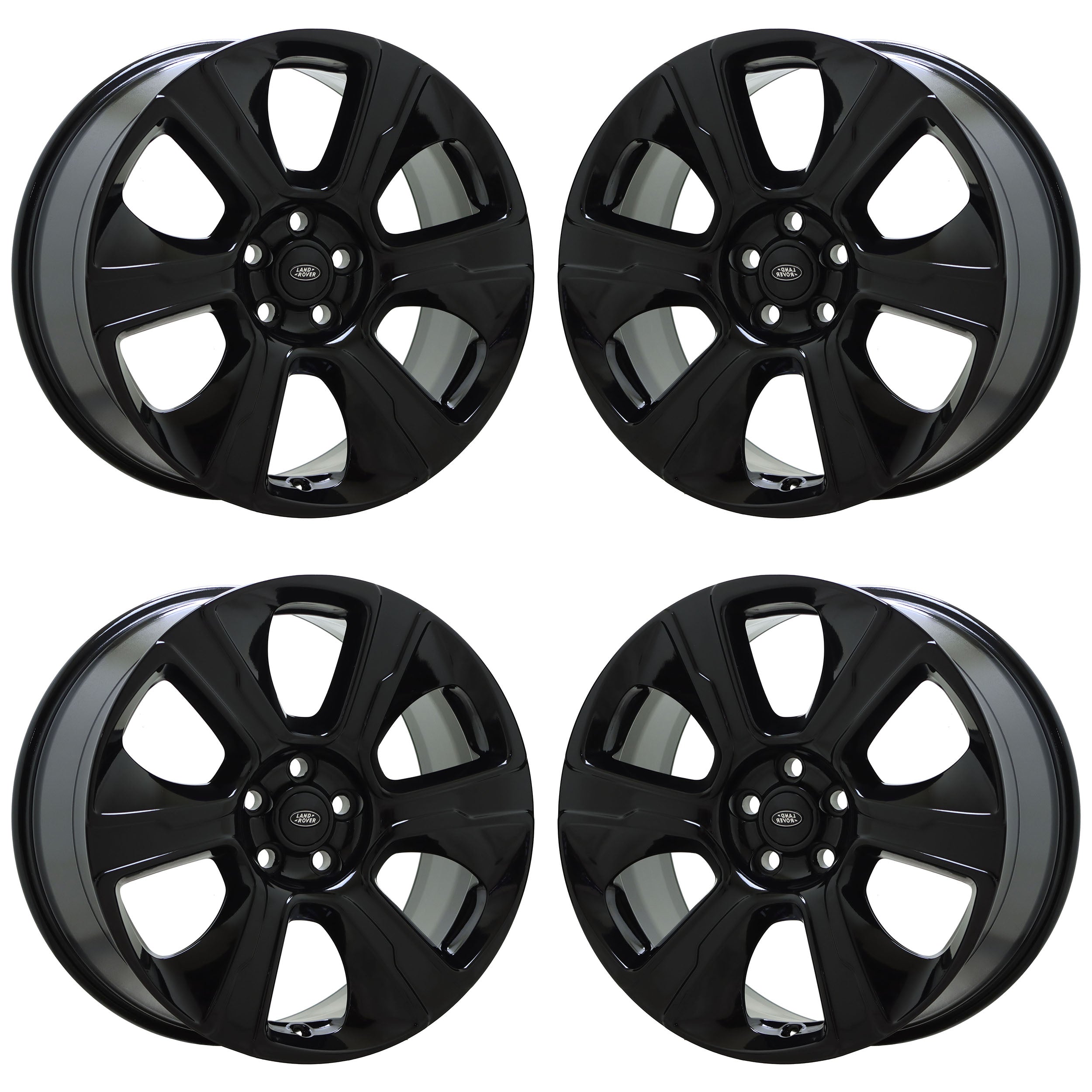 21" Land Rover Range Rover Gloss Black wheels rims Factory OEM 72318 EXCHANGE
